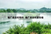 推广竞价托管的  推广竞价托管价格