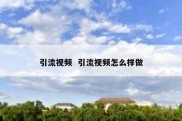 引流视频  引流视频怎么样做