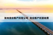 贺州竞价账户托管公司  竞价账户托管收费