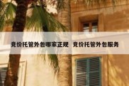 竞价托管外包哪家正规  竞价托管外包服务