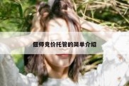 偃师竞价托管的简单介绍