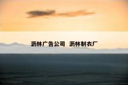 沥林广告公司  沥林制衣厂