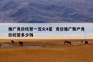 推广竞价托管一流火4星  竞价推广账户竞价托管多少钱
