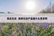 装企引流  装修引流产品是什么意思呢