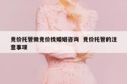 竞价托管微竞价找婚姻咨询  竞价托管的注意事项
