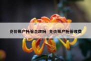 竞价账户托管合理吗  竞价账户托管收费