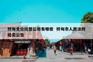 桦甸竞价托管公司有哪些  桦甸市人民法院拍卖公告