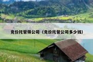 竞价托管得公司（竞价托管公司多少钱）