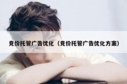 竞价托管广告优化（竞价托管广告优化方案）