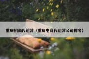 重庆招商代运营（重庆电商代运营公司排名）