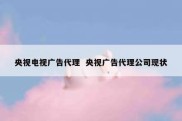 央视电视广告代理  央视广告代理公司现状