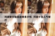 河源餐饮加盟连锁多少钱  河源十佳人气餐厅