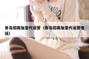 青岛招商加盟代运营（青岛招商加盟代运营电话）