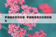 罗湖提供竞价托管  罗湖提供竞价托管的地方