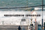 鸡西抖音代运营排行榜（宝鸡抖音代运营）