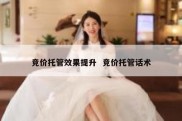 竞价托管效果提升  竞价托管话术