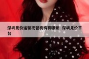 深圳竞价运营托管机构有哪些  深圳竞价平台