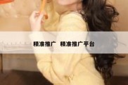 精准推广  精准推广平台