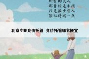 北京专业竞价托管  竞价托管哪家便宜