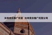 汝州竞价推广托管  汝州竞价推广托管公司