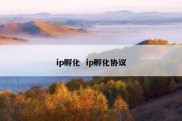 ip孵化  ip孵化协议