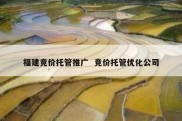 福建竞价托管推广  竞价托管优化公司