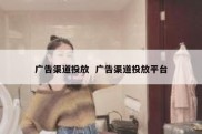 广告渠道投放  广告渠道投放平台