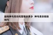 益阳神马竞价托管报价多少  神马竞价投放技巧