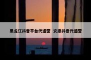 黑龙江抖音平台代运营  安康抖音代运营