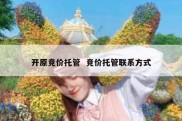 开原竞价托管  竞价托管联系方式