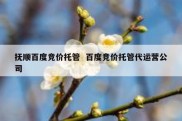 抚顺百度竞价托管  百度竞价托管代运营公司