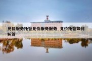 竞价服务托管竞价服务服务  竞价托管如何托管
