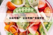公众号推广  公众号推广文案范文