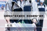 托管竞价广告文案范文  竞价托管推广案例