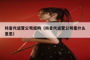 抖音代运营公司结构（抖音代运营公司是什么意思）