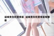 运城竞价托管项目  运城竞价托管项目有哪些