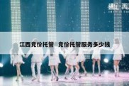 江西竞价托管  竞价托管服务多少钱