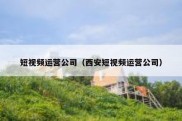 短视频运营公司（西安短视频运营公司）