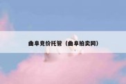 曲阜竞价托管（曲阜拍卖网）