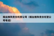 烟台搜狗竞价托管公司（烟台搜狗竞价托管公司电话）