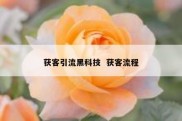 获客引流黑科技  获客流程