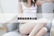 涨粉丝的简单介绍