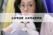 公众号运营  公众号运营教程
