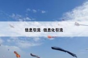信息引流  信息化引流
