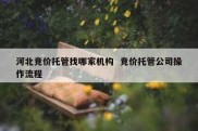 河北竞价托管找哪家机构  竞价托管公司操作流程