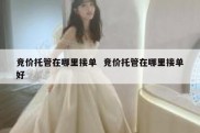竞价托管在哪里接单  竞价托管在哪里接单好