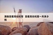 渭南百度竞价托管  百度竞价托管一月多少钱