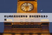 好口碑的竞价托管外包  竞价托管外包多少钱