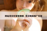 网站竞价托管有哪些  竞价网络推广托管