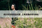 闵行区百度竞价托管  上海百度的竞价排名